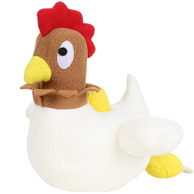 Sitting Rooster Plush Toy