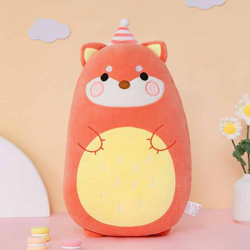 Soft Yellow Cat Pillow Plush — photo 2