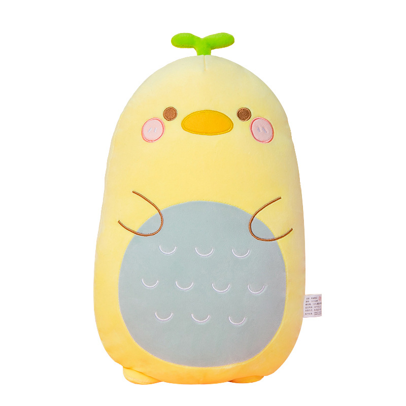 Soft Yellow Cat Pillow Plush — photo 4