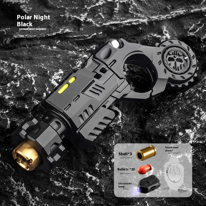 Soft Bullet Toy Blaster with Light and Shells