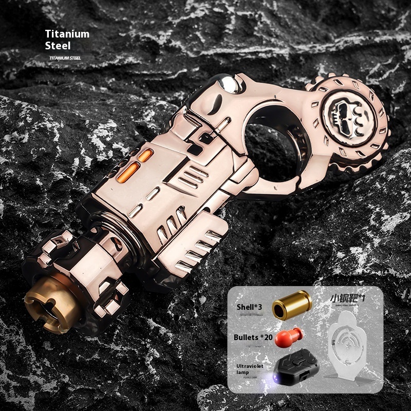 Soft Bullet Toy Blaster with Light and Shells โ photo 2