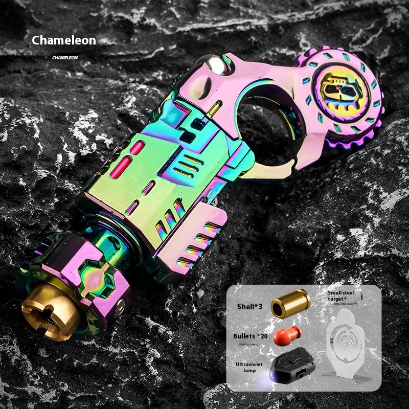 Soft Bullet Toy Blaster with Light and Shells โ photo 3