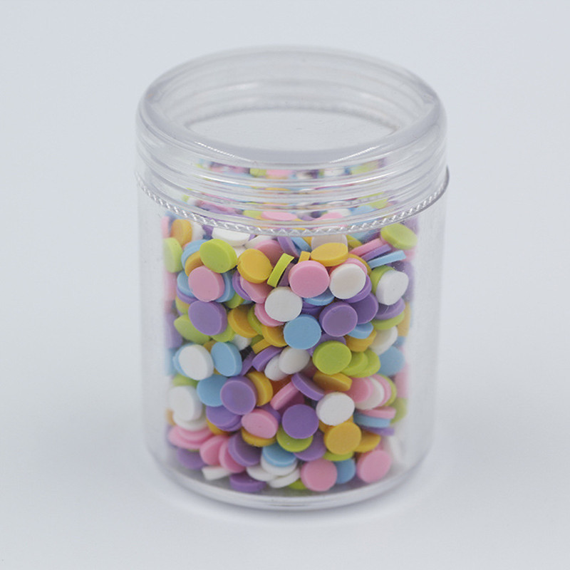 Polymer Clay Star Sprinkles Jar for Slime & Decoden โ photo 2