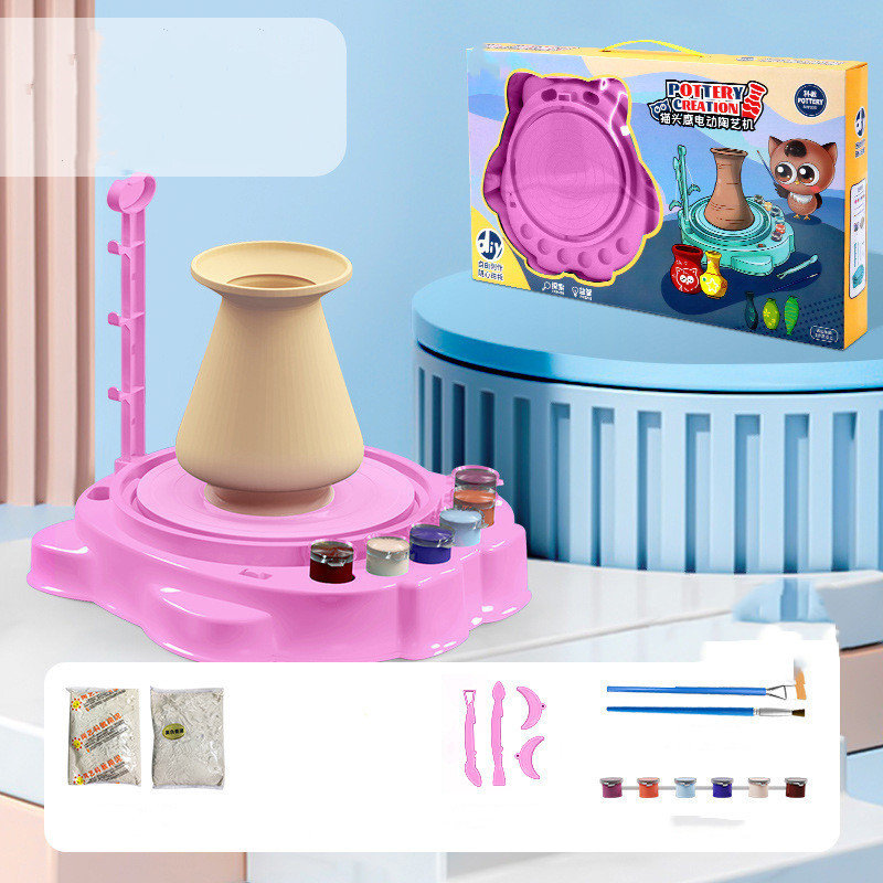 Kids Electric Pottery Wheel DIY Craft Kit โ photo 2