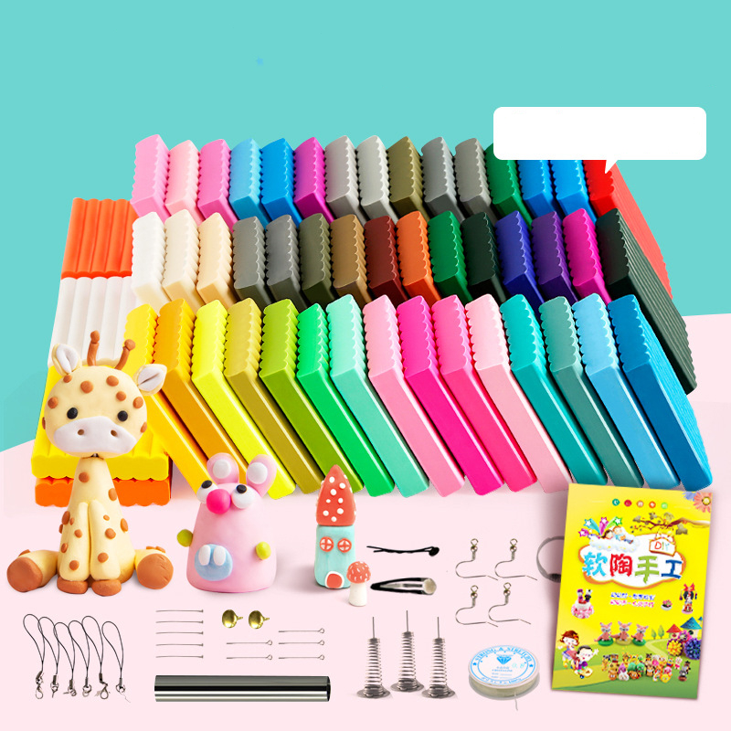 Soft Air-Dry Clay Craft Set
