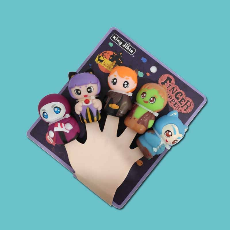 Halloween Finger Puppet Set (5 Characters) — photo 2
