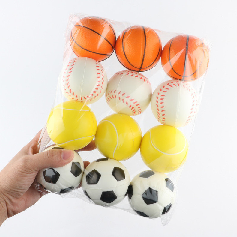 Soft Solid Elastic Squeeze Ball โ photo 4