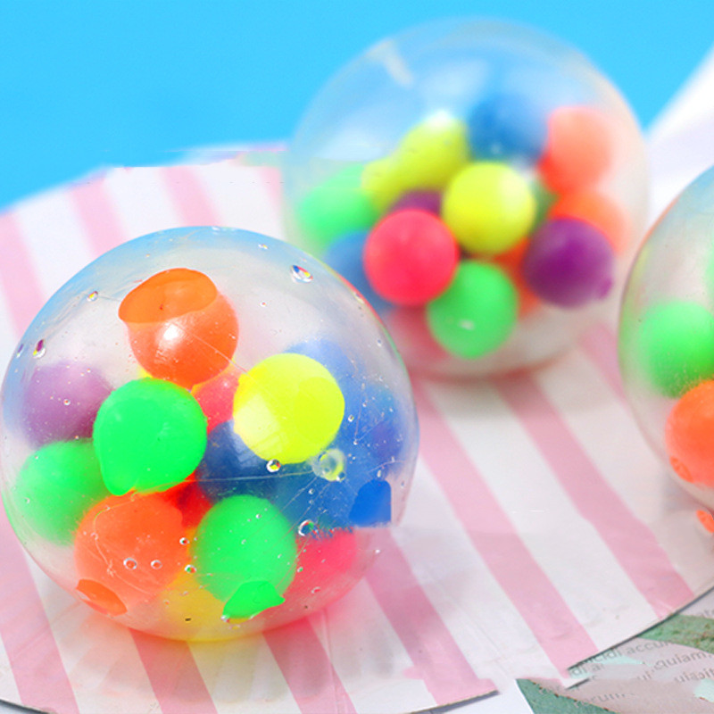 Rainbow Bead Water Squish Ball โ photo 5