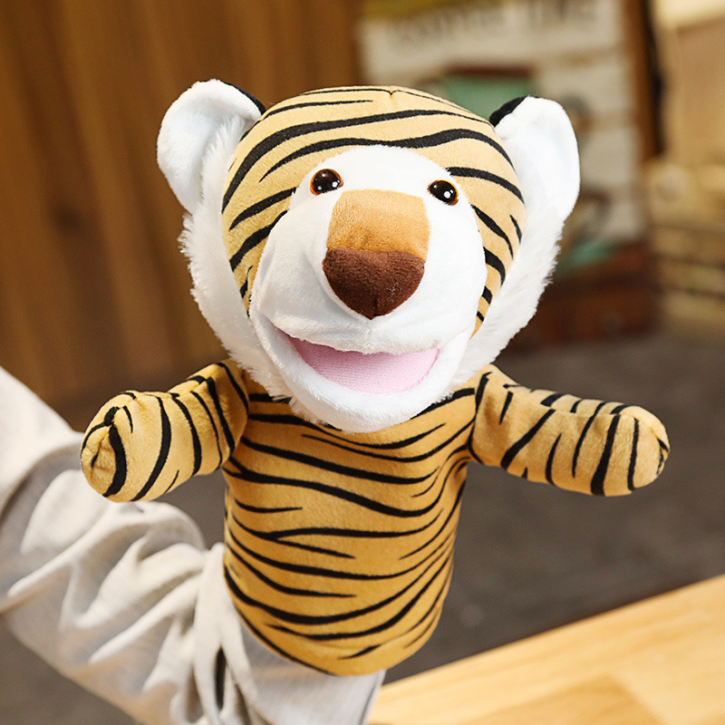 Tiger Hand Puppet Plush