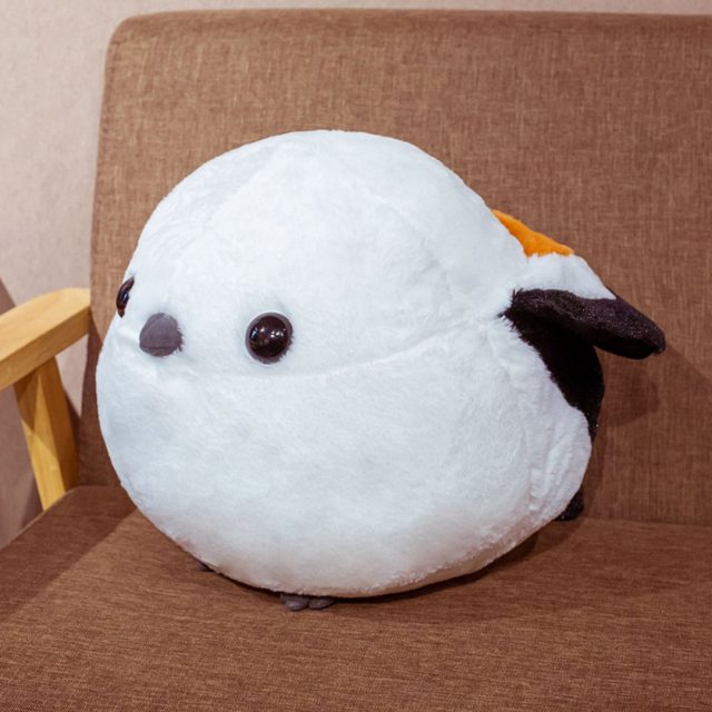 Round Snowy Sparrow Plush โ photo 2