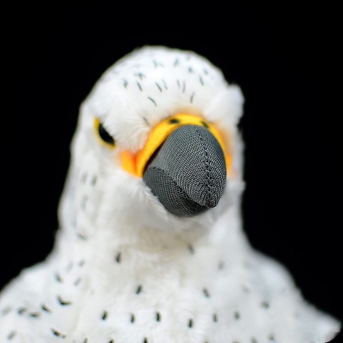 Lifelike White Gyrfalcon Plush โ photo 2