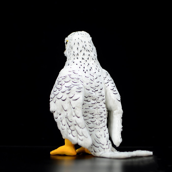 Lifelike White Gyrfalcon Plush โ photo 3