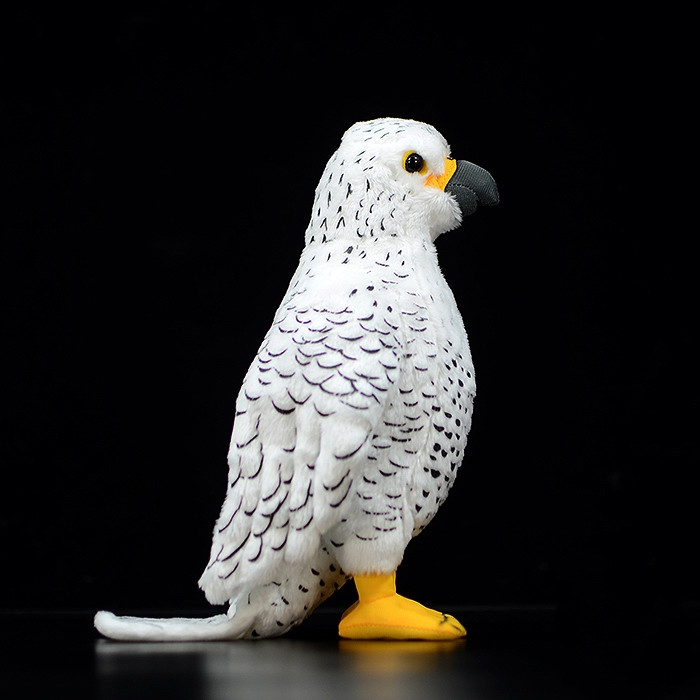 Lifelike White Gyrfalcon Plush โ photo 4