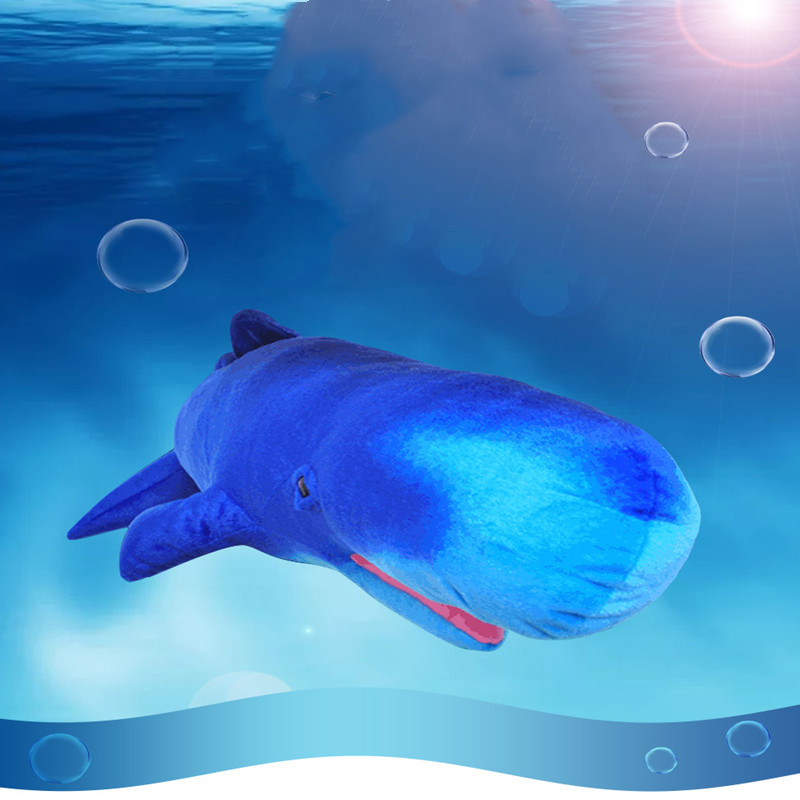 Deep Blue Sperm Whale Plush โ photo 2