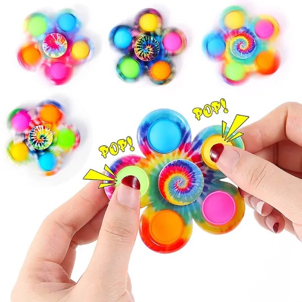 Simple Popping Spinner Fidget 4-Pack โ photo 2