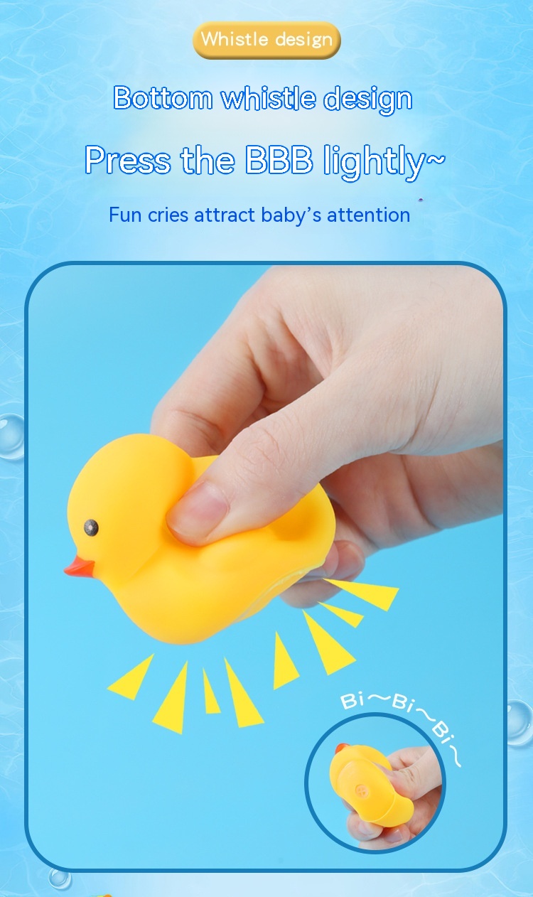 Mama Duck and Ducklings Bath Toy Set โ photo 5