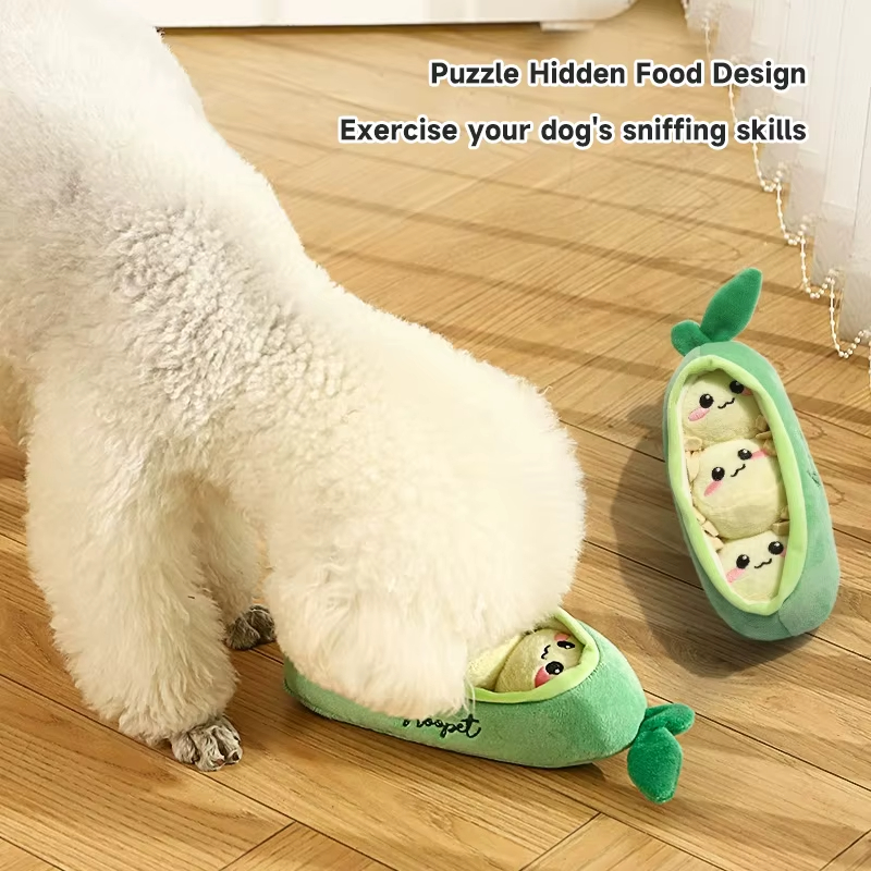 Squeaky Puppy Plush Dog Toy โ photo 5