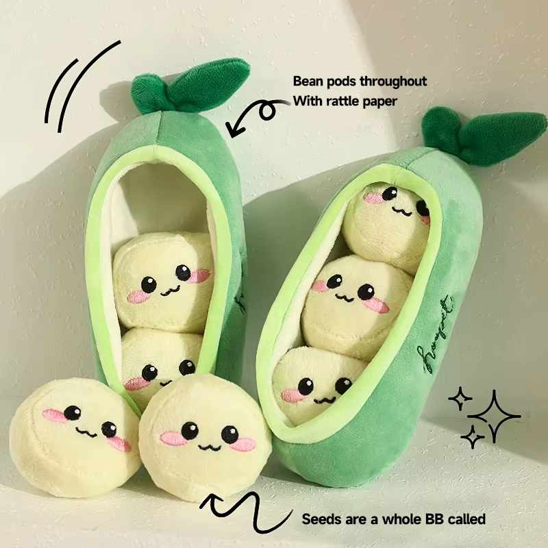 Squeaky Puppy Plush Dog Toy