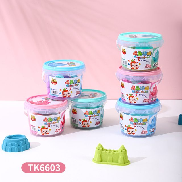 Magic Play Sand Beach Castle Tub Set