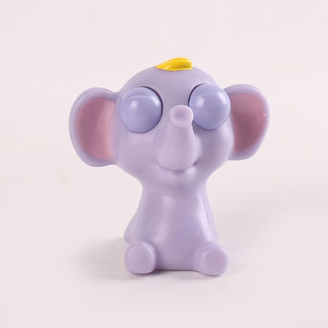 Pop-Eye Squinty Elephant Squeeze Toy