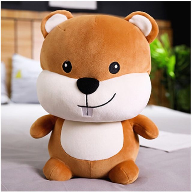 Chubby Buck-Tooth Chipmunk Plush