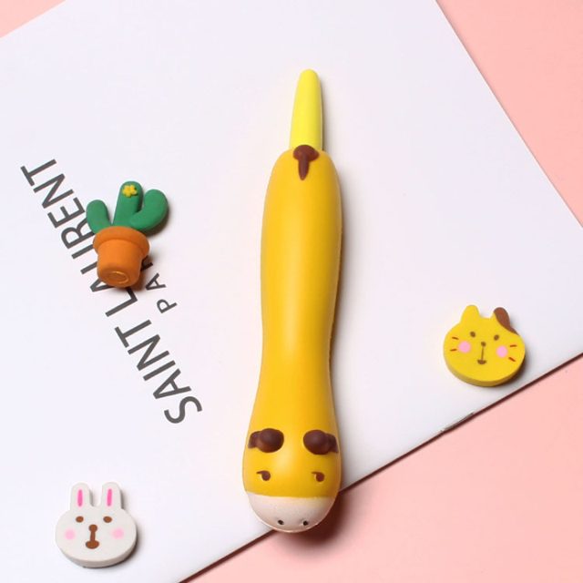 Squishy Banana Buddy Gel Pen