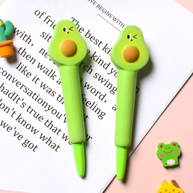 Squishy Avocado Gel Pen
