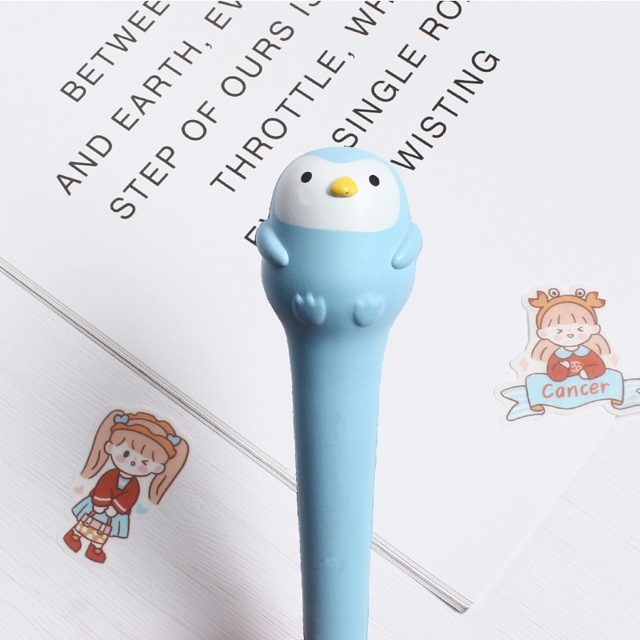 Squishy Penguin Gel Pen