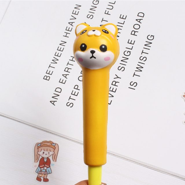 Squishy Shiba Pup Gel Pen