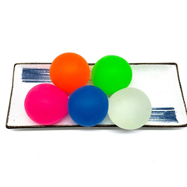 Frosted Neon Squeeze Ball