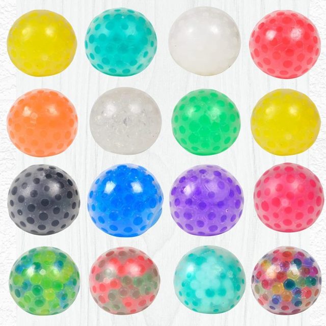 Boba Bubble-Bead Squeeze Ball