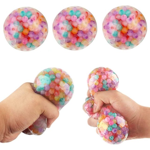 Pastel Dream Bead Squeeze Ball