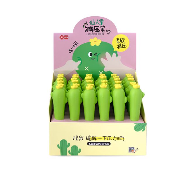 Squishy Cactus Gel Pen