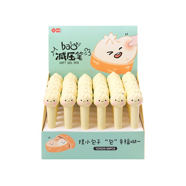 Squishy Baozi Bun Gel Pen
