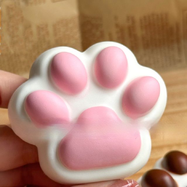 Squishy Cat Paw Bean Toy โ photo 2