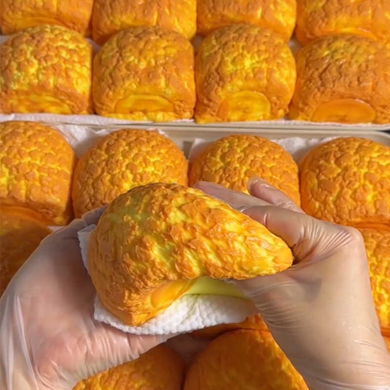 Custard Pineapple Bun Squishy