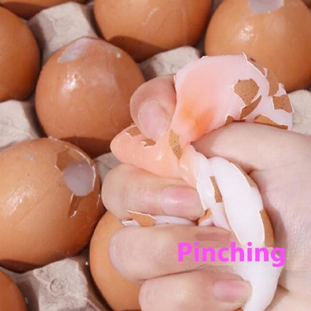 Cracked Egg Splat Squishy