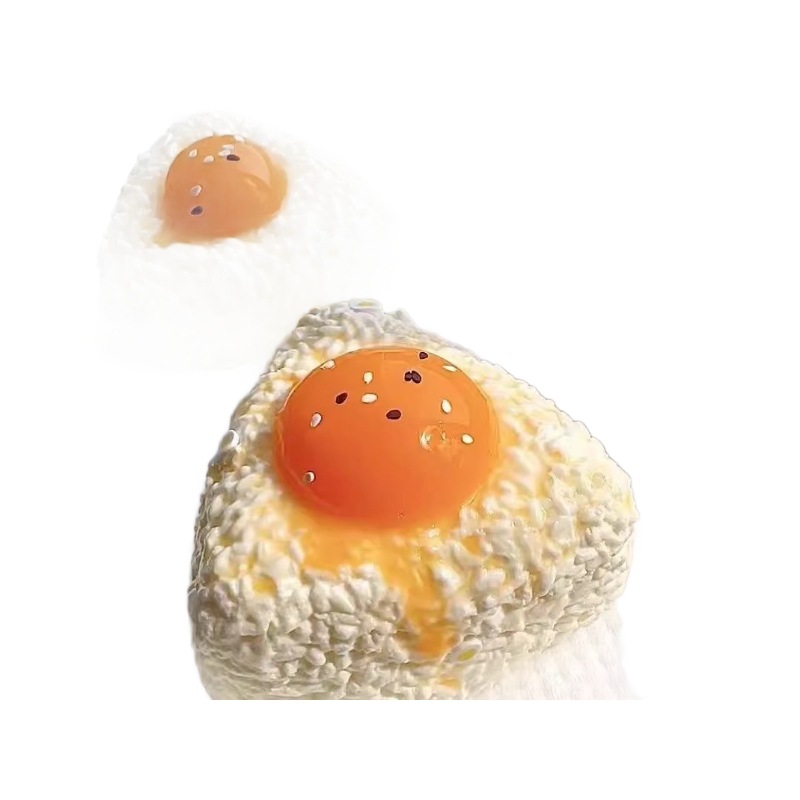 Egg Yolk Onigiri Rice Ball Squishy โ photo 4