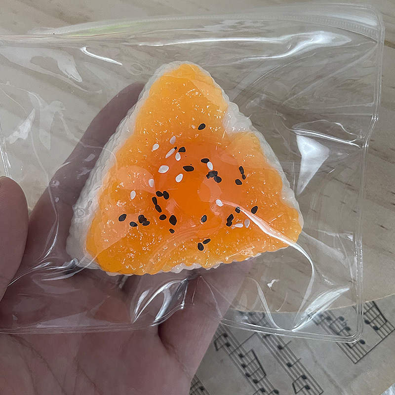 Egg Yolk Onigiri Rice Ball Squishy โ photo 5