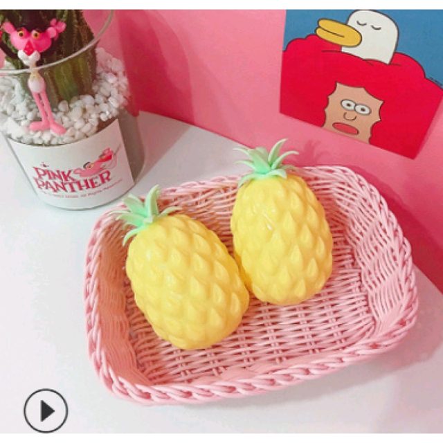 Pineapple Slow-Rise Squishy (Pair)