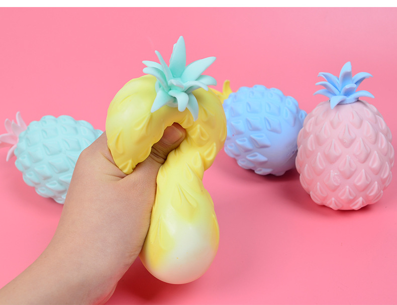 Pastel Pineapple Slow-Rise Squishy โ photo 3