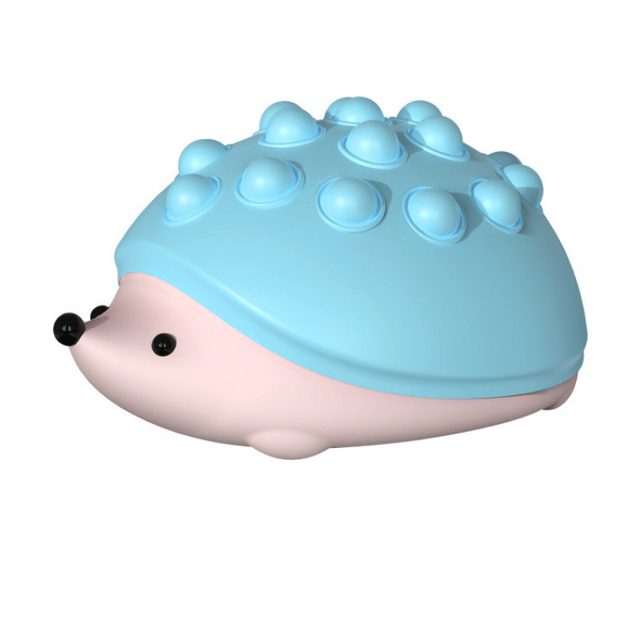 Push-Pop Hedgehog Fidget (Blue)