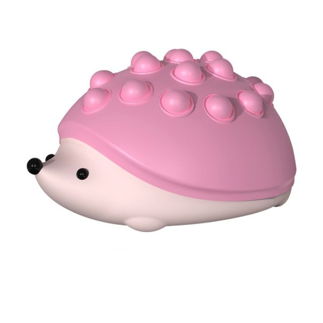 Push-Pop Hedgehog Fidget (Pink)