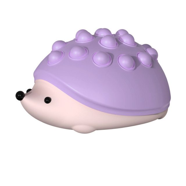 Push-Pop Hedgehog Fidget (Purple)