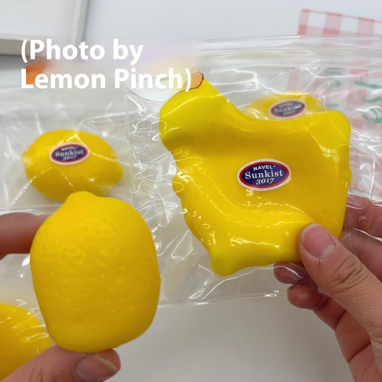Squishy Stretch Lemon (Squeeze Splat Toy) โ photo 2