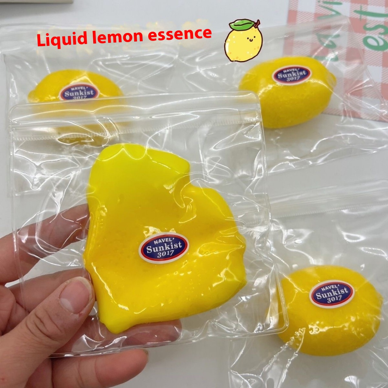 Squishy Stretch Lemon (Squeeze Splat Toy) โ photo 5