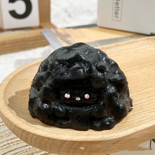 Inky Blackberry Critter Slow-Rise Squishy