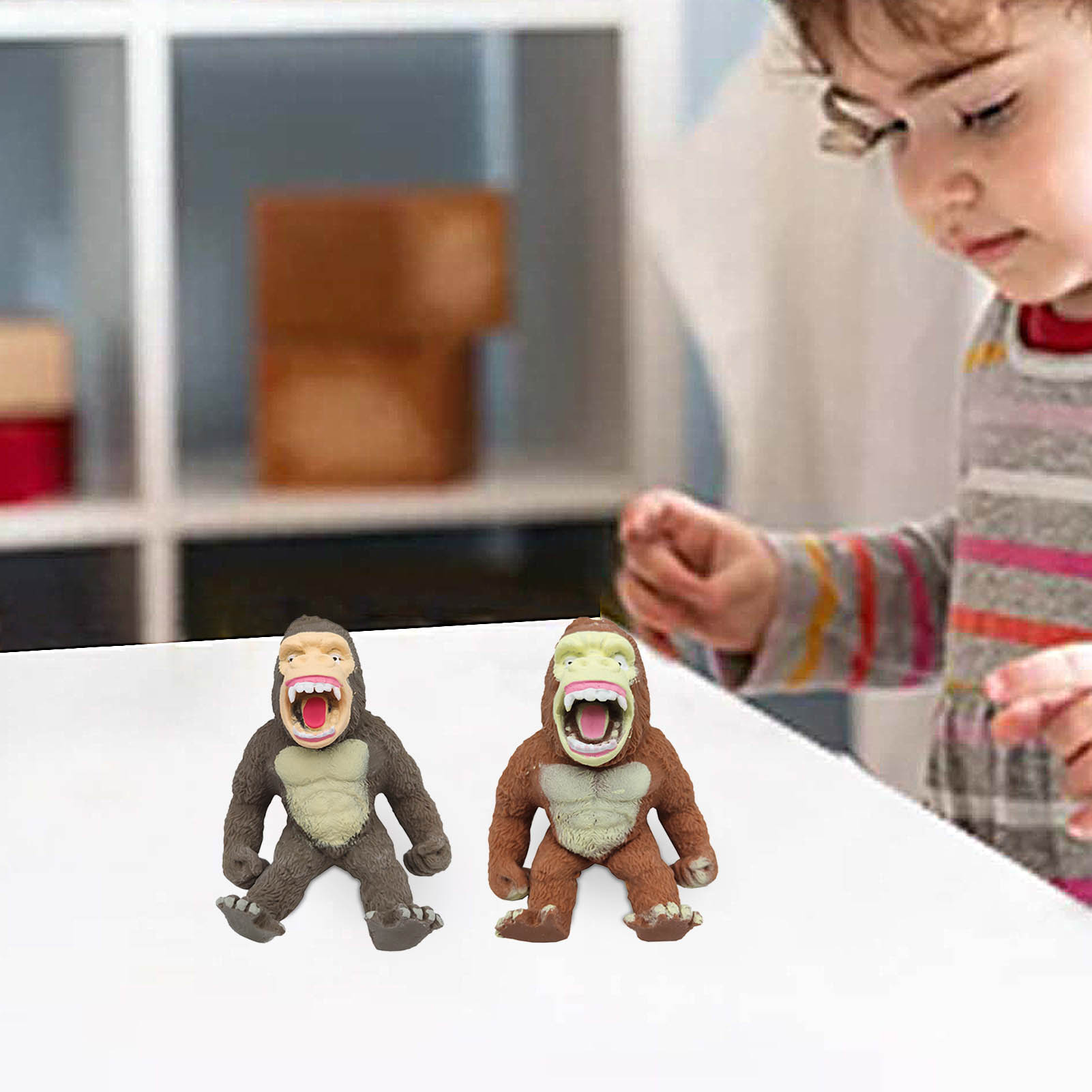Stretchy Roaring Gorilla Squeeze Toy โ photo 4