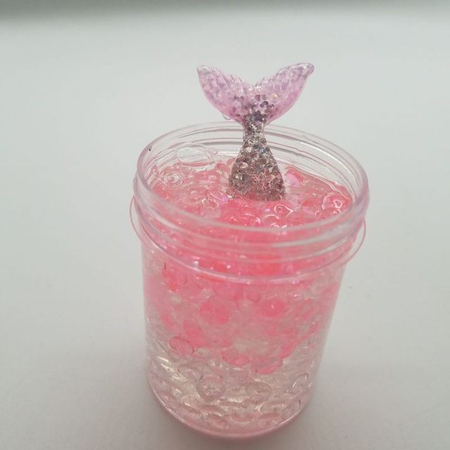 Mermaid Tail Fishbowl Bead Slime Tub โ photo 2