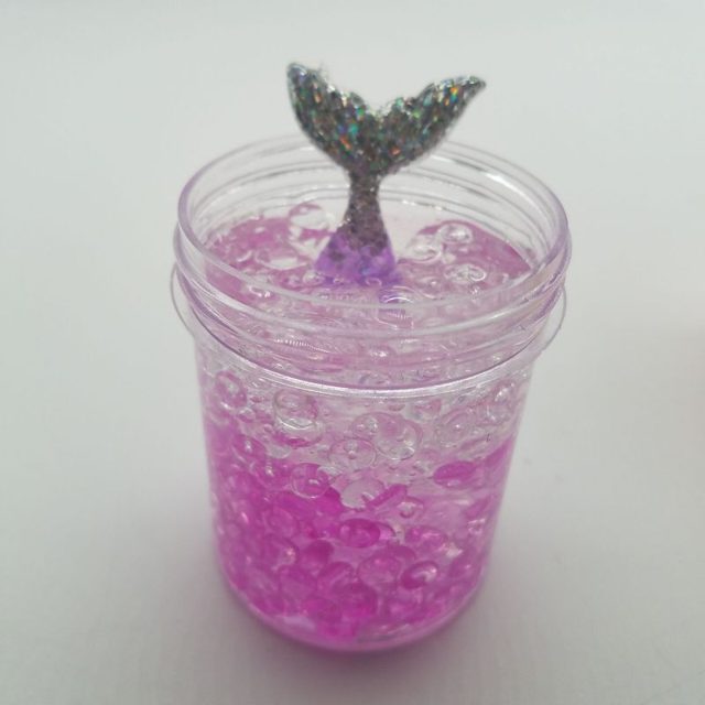 Mermaid Tail Fishbowl Bead Slime Tub โ photo 6